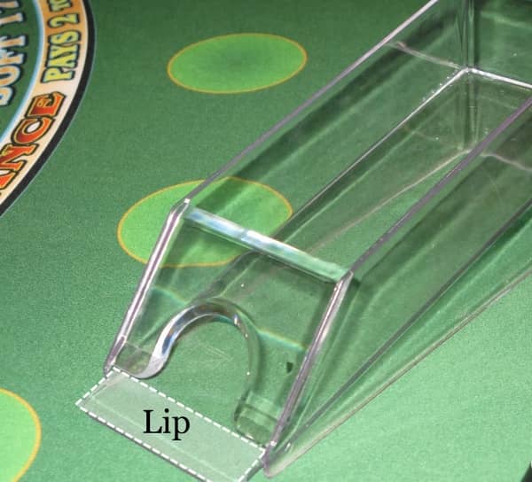 This picture highlights the area of the shoe that is known as the Lip This picture highlights the area of the shoe that is known as the Lip