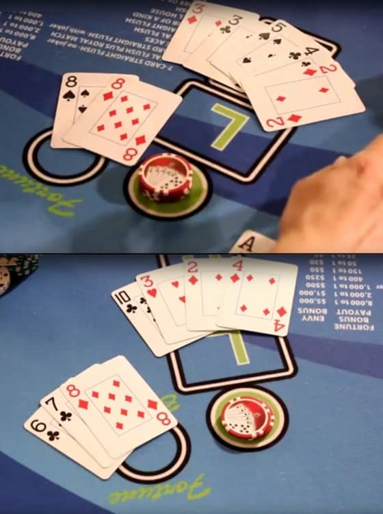 These hands are examples of fouls These hands are examples of fouls