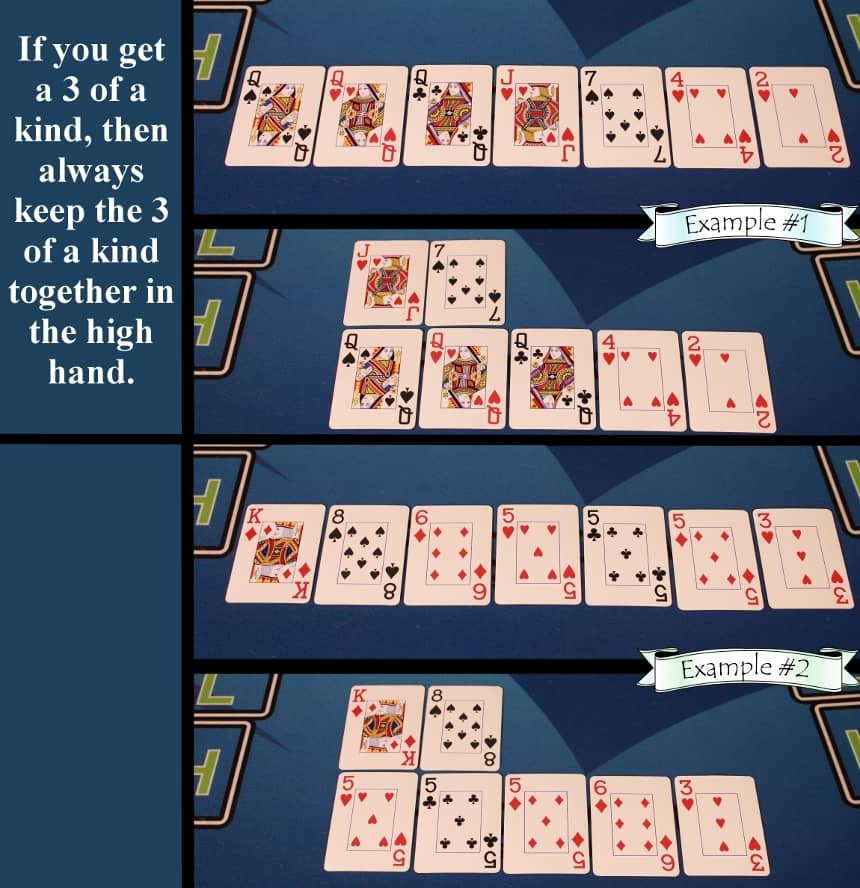 Three of a kind example