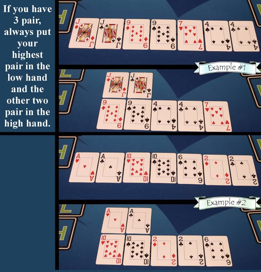 Three pair example