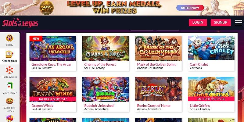 Slots of Vegas Casino games