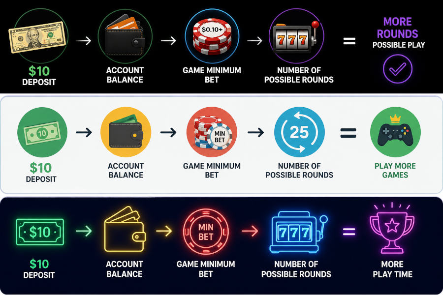 Infographic on what ten dollars can get you