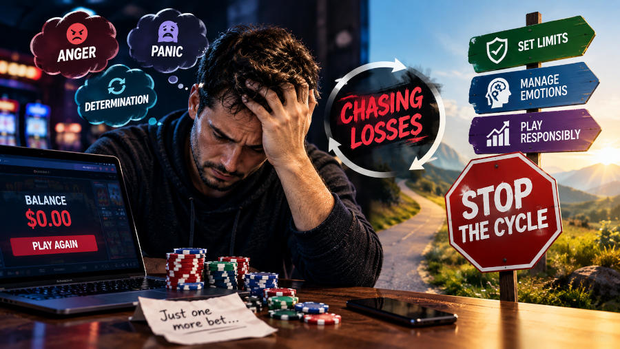 Why Players Chase Gambling Losses and How to Stop