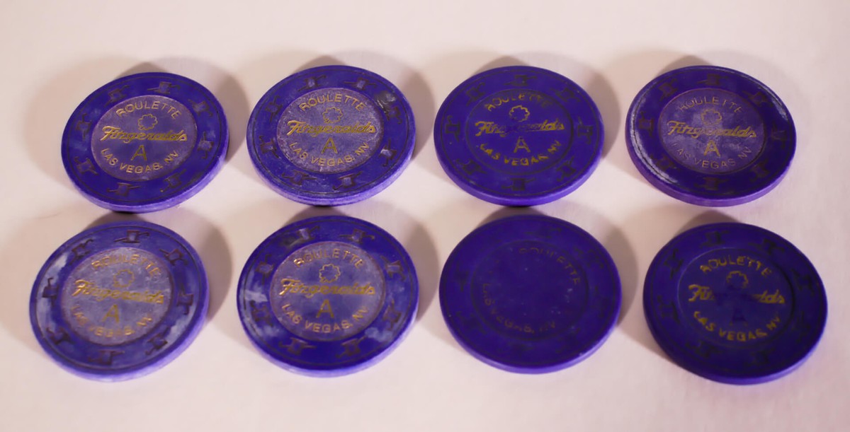Fitz Roulette Chips Dark Purple