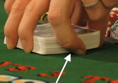 This picture shows how I'm holding the deck