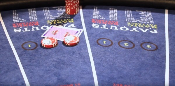 The player tucked their cards The player tucked their cards