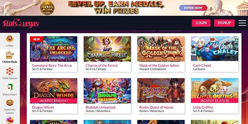 Screenshot of Slots of Vegas