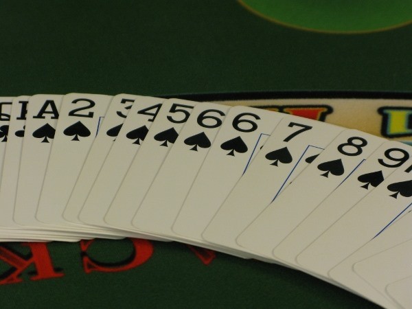 There are two 6's in the deck There are two 6's in the deck