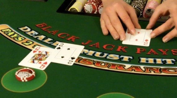 an example of a hard hand an example of a hard hand