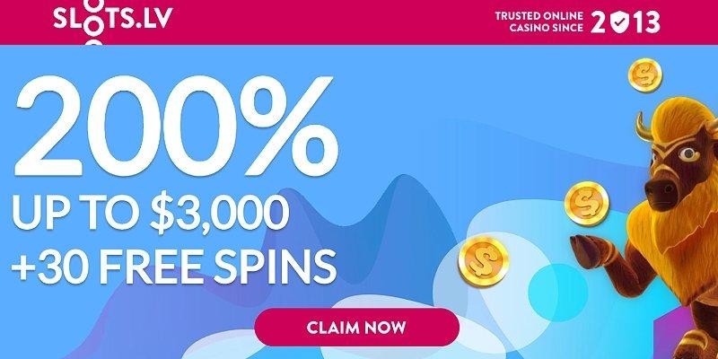 Screenshot of Slots.lv