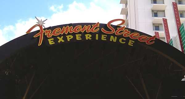 The Fremont Street Experience Sign