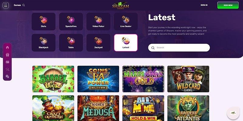 Screenshot of Shazam