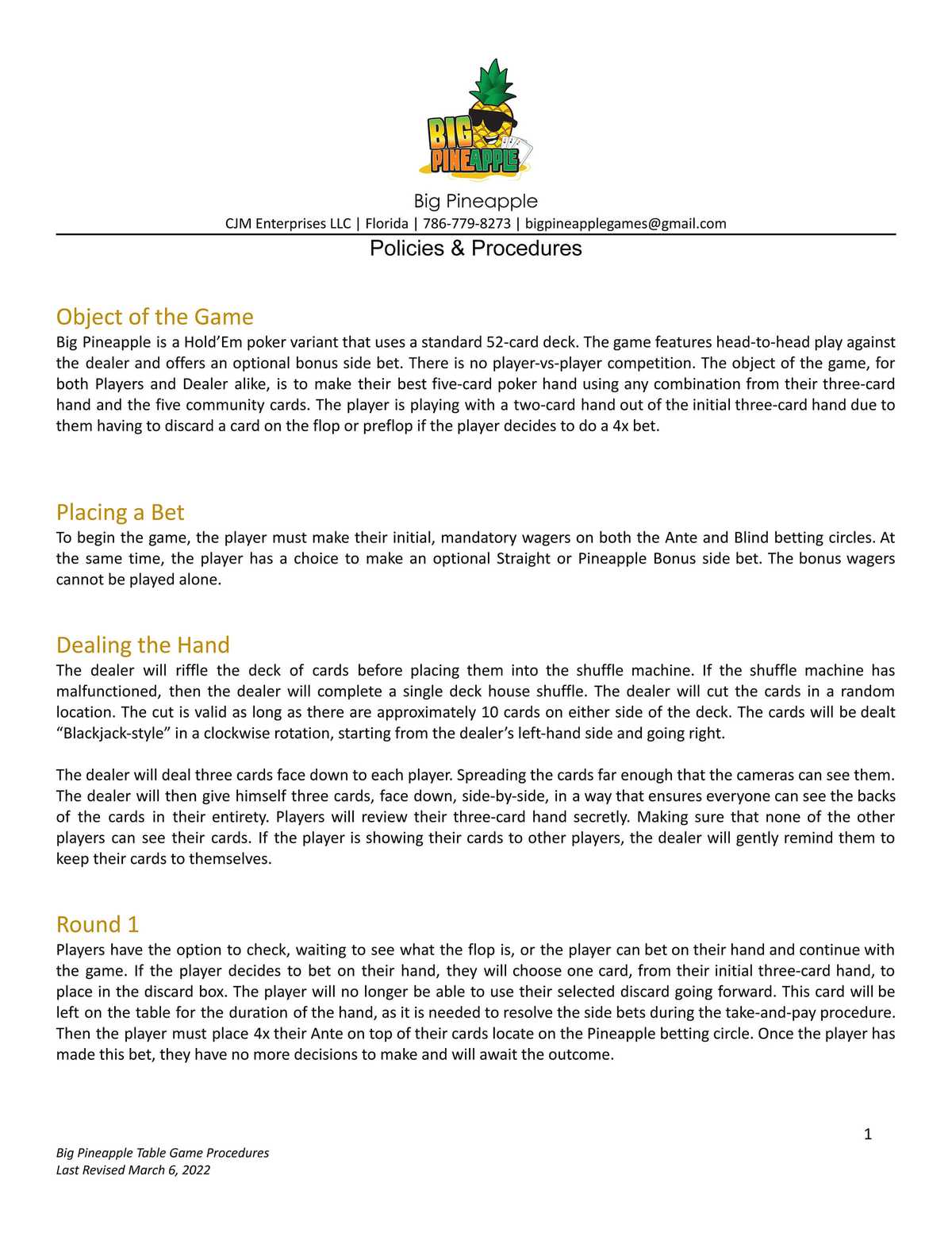 screenshot of Dealer Instruction Manual PDF
