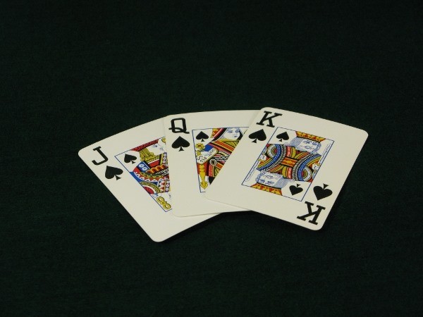 A 3 card straight flush A 3 card straight flush