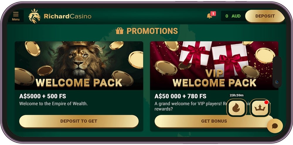 Screenshot of Richard Casino