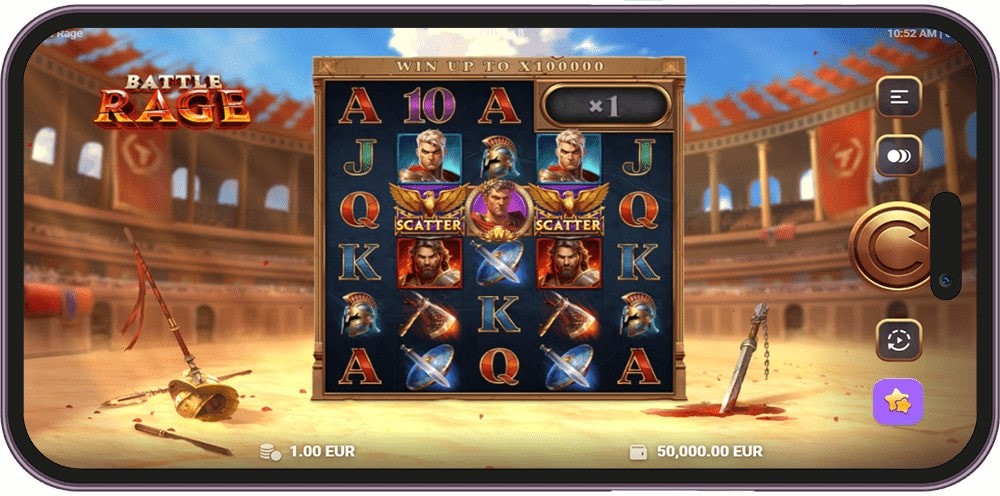 Screenshot of Battle Rage