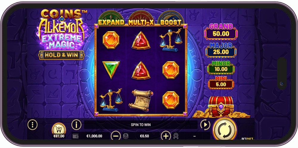 Screenshot of Coins of Alkemor
