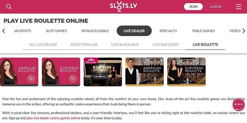 Screenshot of Slots.Lv