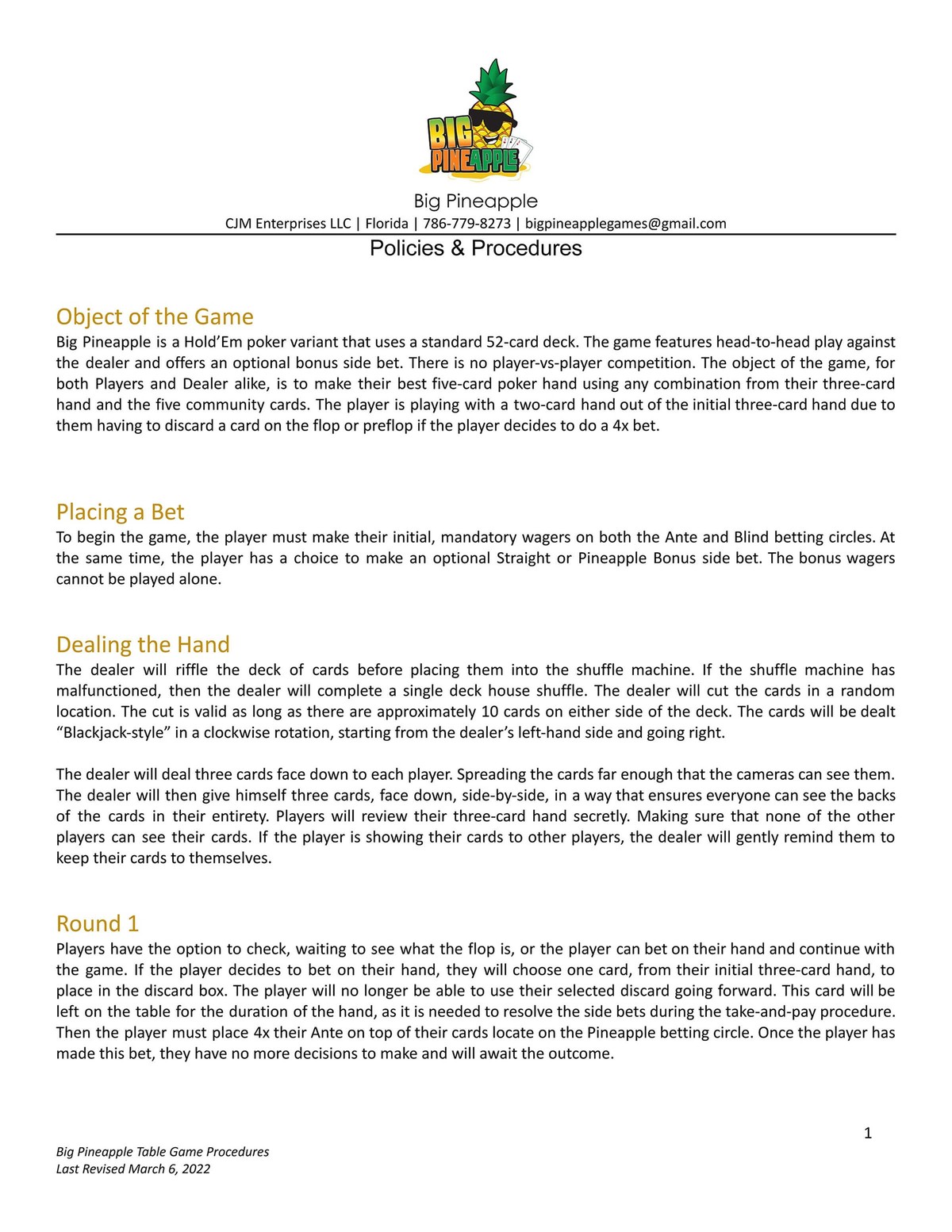 screenshot of Dealer Instruction Manual PDF