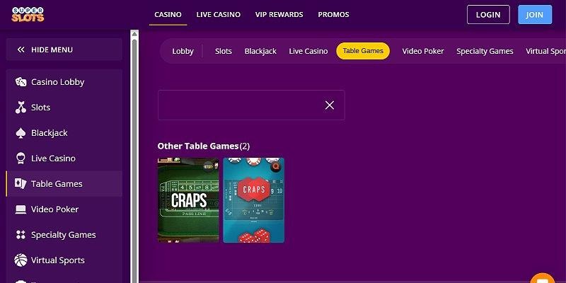 A Screenshot of Super Slots