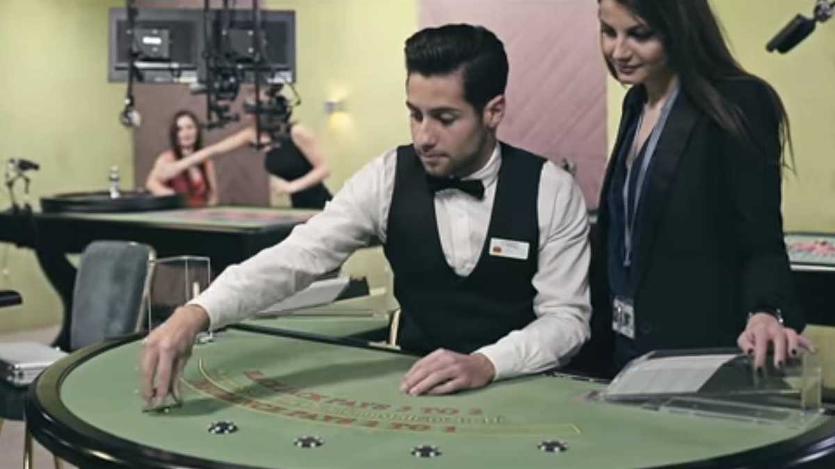 Behind the Scenes look at a Online Live Dealer Casino