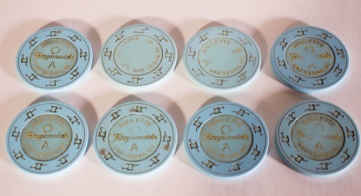 Fitz Roulette Chips Blue-Gray