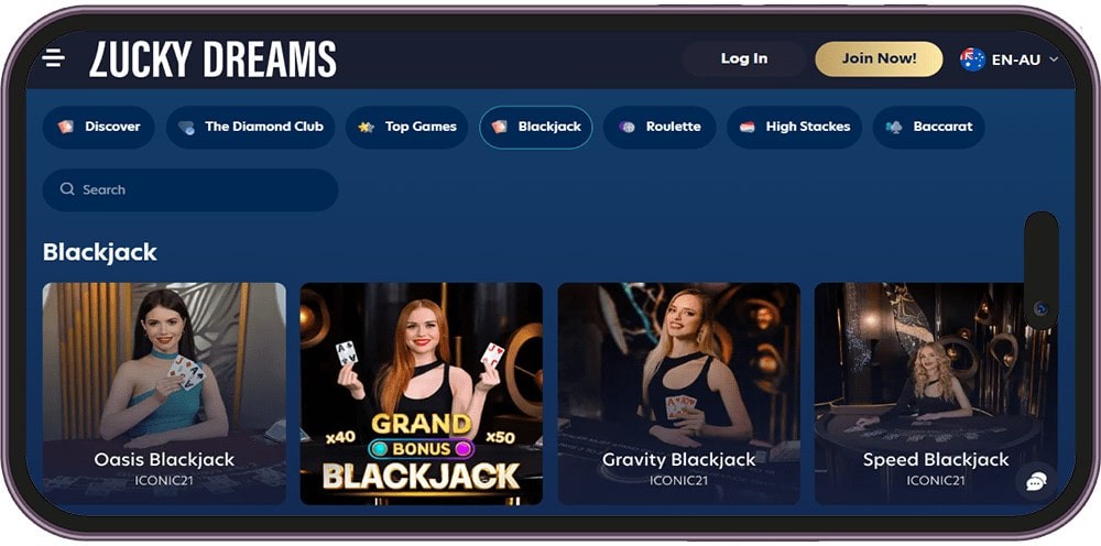 Screenshot of Lucky Dreams