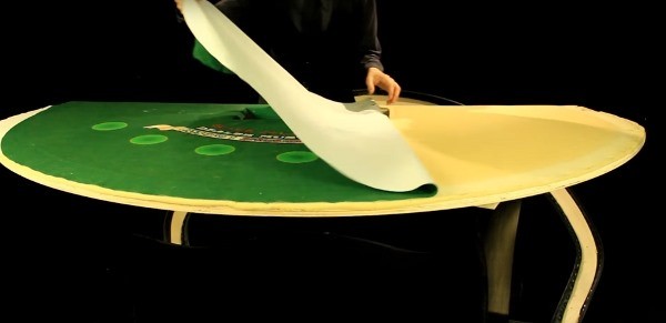 I'm taking the layout off the table I'm taking the layout off the table