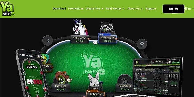 Screenshot of Ya Poker