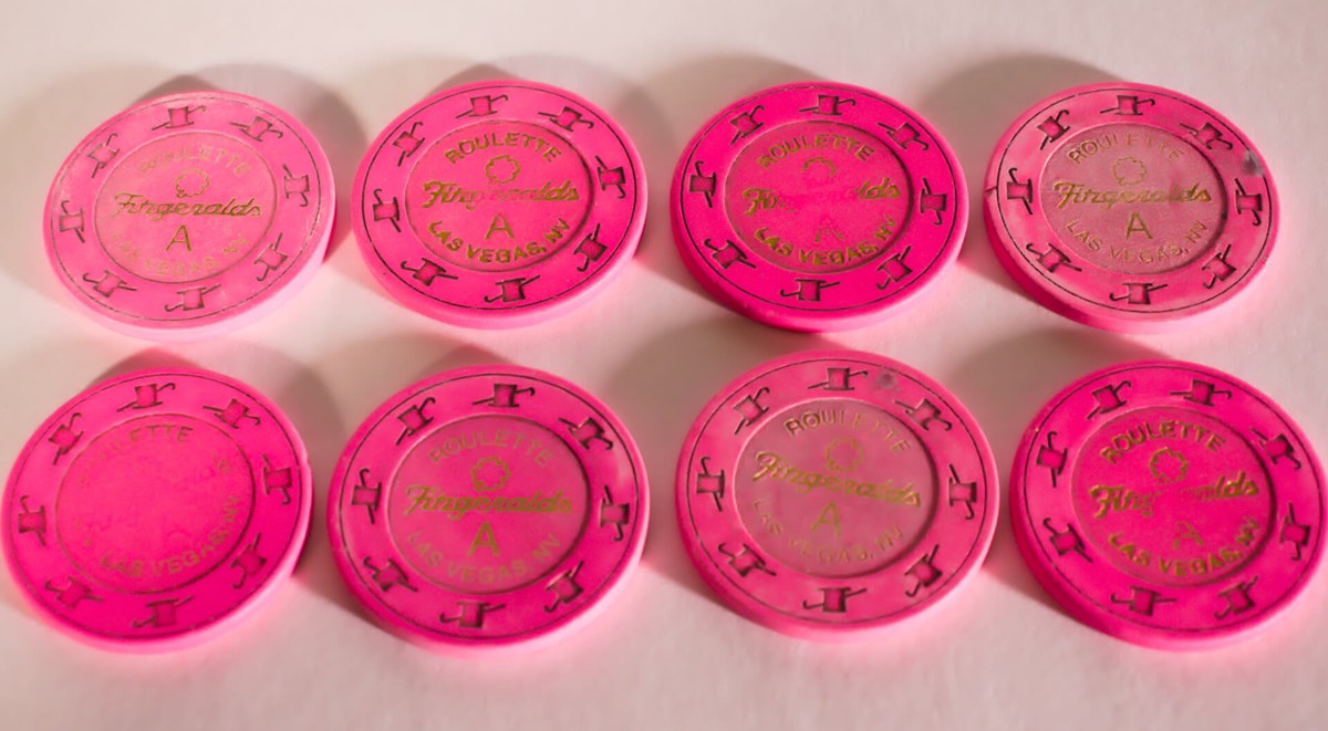 Fitz Roulette Chips Pink