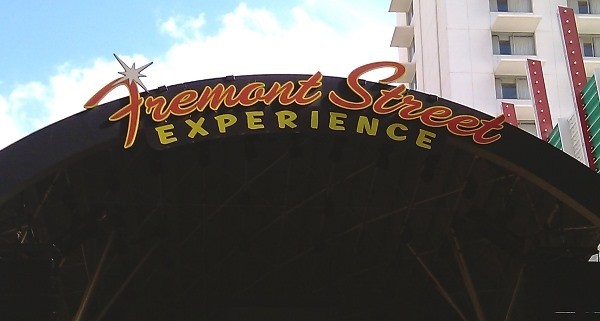 The Fremont Street Experience Sign The Fremont Street Experience Sign