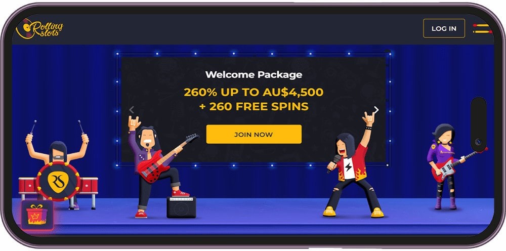 Screenshot of Rolling Slots