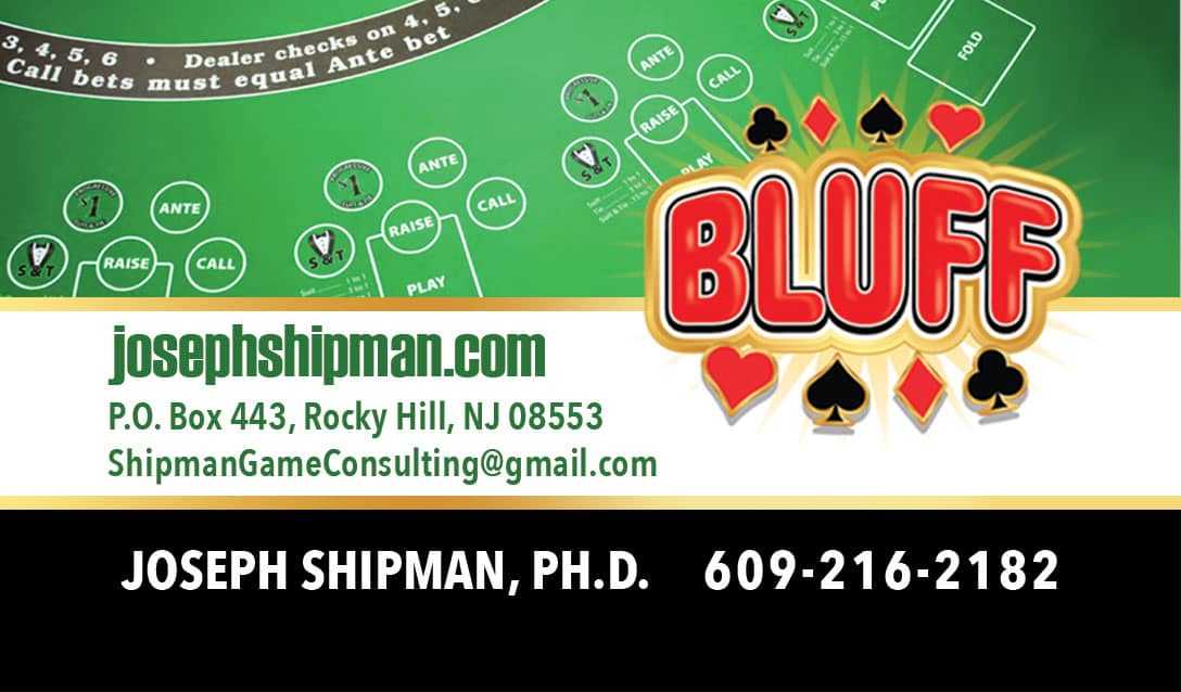 Joe Shipman's Business Card